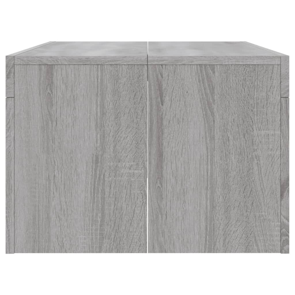 vidaXL Τραπεζάκι Σαλονιού Γκρι Sonoma 102x50x36 εκ. Επεξεργασμένο Ξύλο