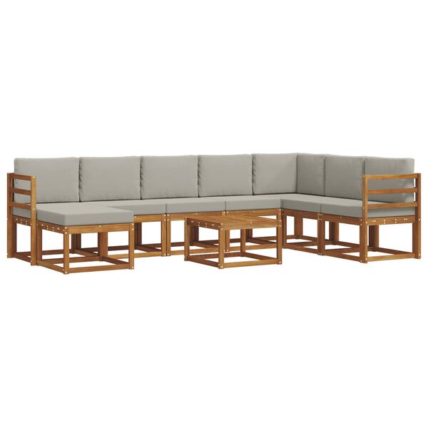 vidaXL &Sigma;&epsilon;&iota;&rho;ά &Kappa;&alpha;&nu;&alpha;&pi;έ &Epsilon;&xi;&omega;&tau;&epsilon;&rho;&iota;&kappa;&omicron;ύ 9 pcs &Phi;&upsilon;&sigma;&iota;&kappa;ό &kappa;&alpha;&iota; &Alpha;&nu;&omicron;&iota;&chi;&tau;ό &Gamma;&kappa;&rho;&iota;