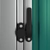vidaXL Αποθήκη Κήπου Πράσινη 180,5 x 97 x 209,5 εκ. από Γαλβανισμένο Ατσάλι