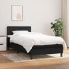 vidaXL &Kappa;&rho;&epsilon;&beta;ά&tau;&iota; Boxspring &mu;&epsilon; &Sigma;&tau;&rho;ώ&mu;&alpha; &Mu;&alpha;ύ&rho;&omicron; 100 x 200 &epsilon;&kappa;. &Upsilon;&phi;&alpha;&sigma;&mu;ά&tau;&iota;&nu;&omicron;