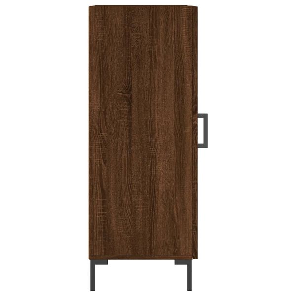 vidaXL Ντουλάπι Καφέ Δρυς 34,5 x 34 x 90 εκ. Επεξεργασμένο Ξύλο