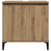 vidaXL Ντουλάπι Νιπτήρα τεχνίτης Δρυς 58x33x60 εκ. Επεξεργασμένο Ξύλο