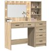 vidaXL Τραπέζι περιποίησης Καφέ 78.5 x 41 x 135 εκ Επεξεργασμένο ξύλο