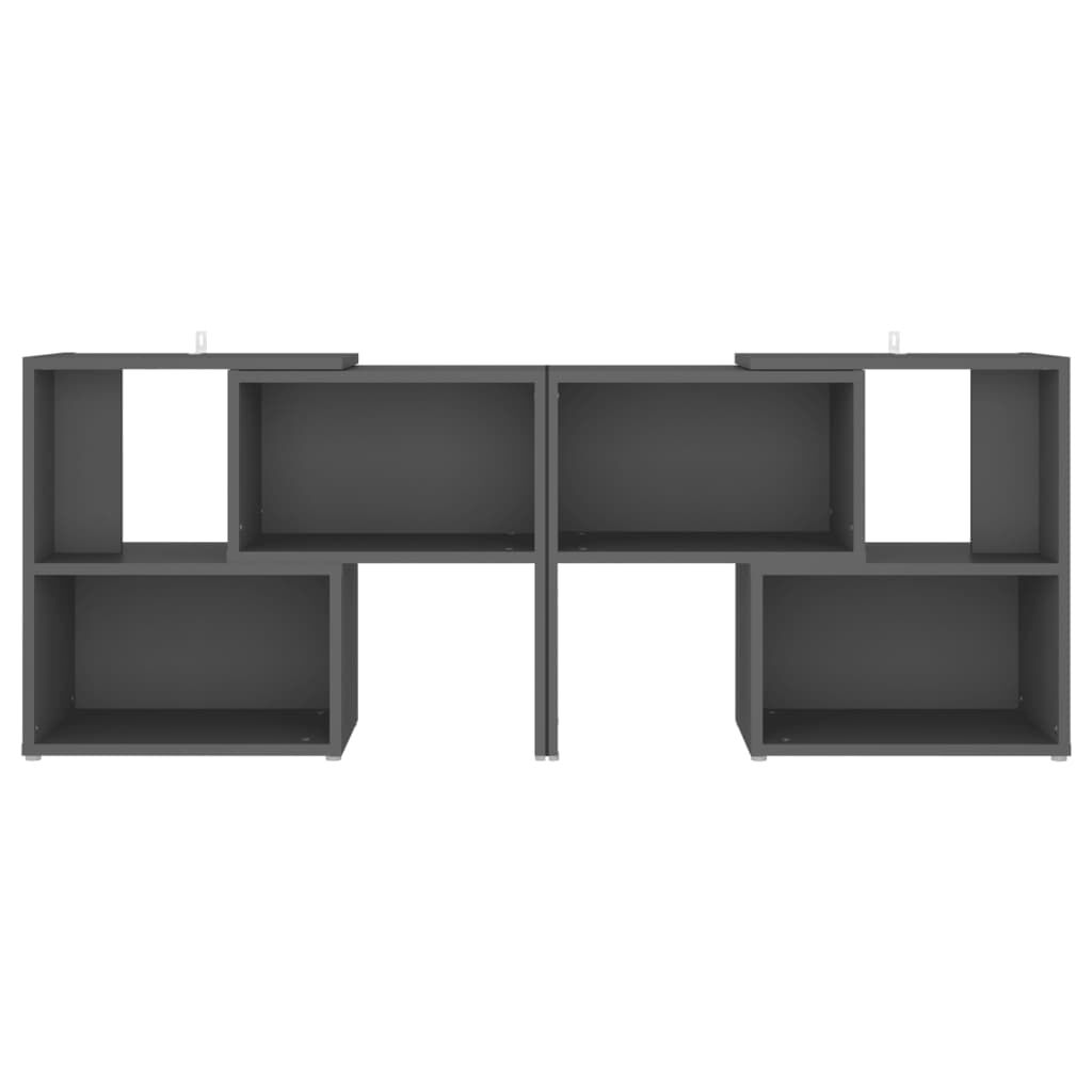 vidaXL Έπιπλο Τηλεόρασης Γκρι 104 x 30 x 52 εκ. από Επεξ. Ξύλο
