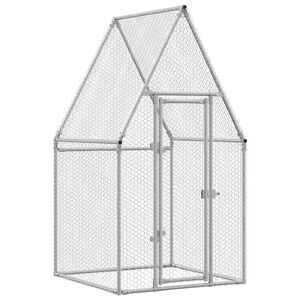 vidaXL &Kappa;&omicron;&tau;έ&tau;&sigma;&iota; - &Kappa;&lambda;&omicron;&upsilon;&beta;ί &Alpha;&sigma;&eta;&mu;ί 100x100x190 &epsilon;&kappa;. &alpha;&pi;ό &Gamma;&alpha;&lambda;&beta;&alpha;&nu;&iota;&sigma;&mu;έ&nu;&omicron; &Chi;ά&lambda;&upsilon;&beta;&alpha;