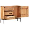 vidaXL Ντουλάπι με Συρτάρια 88 x 30 x 73 εκ. από Μασίφ Ξύλο Ακακίας