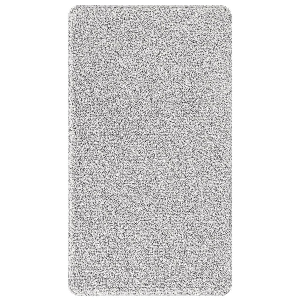 vidaXL Πατάκι Μπάνιου Ορθογώνιο Γκρι 70x120 εκ. Πολυπροπυλένιο Αντιολισθητικό