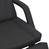 vidaXL Καρέκλα Αισθητικής Μαύρη 180 x 62 x 78 εκ. από Συνθετικό Δέρμα