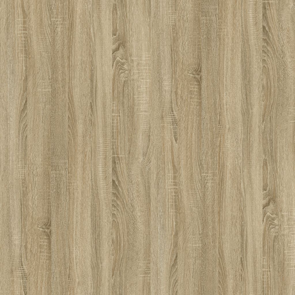 vidaXL Τραπεζάκι Σαλονιού Sonoma Δρυς 100x45x45εκ. Επεξ. Ξύλο+Σίδηρος