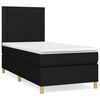 vidaXL &Kappa;&rho;&epsilon;&beta;ά&tau;&iota; Boxspring &mu;&epsilon; &Sigma;&tau;&rho;ώ&mu;&alpha; &Mu;&alpha;ύ&rho;&omicron; 80 x 200 &epsilon;&kappa;. &Upsilon;&phi;&alpha;&sigma;&mu;ά&tau;&iota;&nu;&omicron;