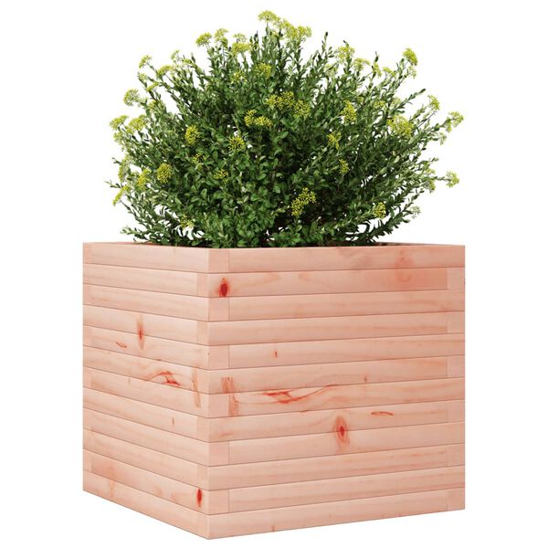 vidaXL Ζαρντινιέρα Κήπου 50x50x46 εκ. από Μασίφ Ξύλο Ψευδοτσούγκας