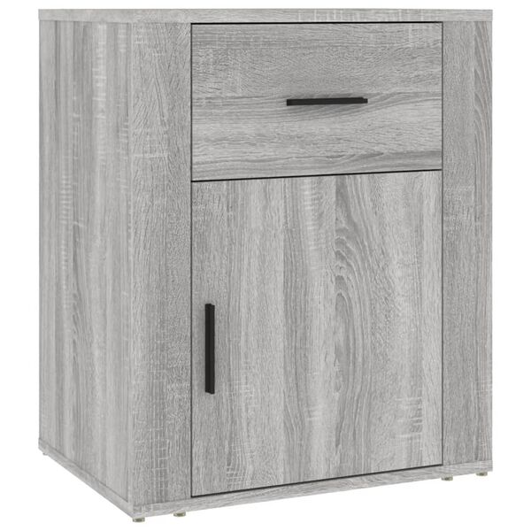 vidaXL Κομοδίνο Γκρι Sonoma 50x36x60 εκ. από Επεξεργασμένο Ξύλο