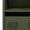 vidaXL Ραφιέρα Πράσινο Λαδί 101,5x39x103,5 εκ. από Ατσάλι