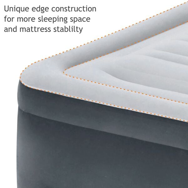 Intex Στρώμα Φουσκωτό Dura-Beam Deluxe Comfort Plush Διπλό 56 εκ.