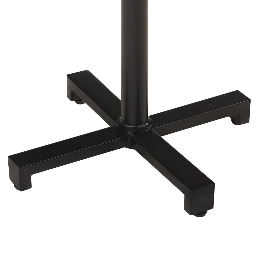 vidaXL Τραπέζι Bistro Τετράγωνο 50x50x110 εκ. Μασίφ Ανακυκλωμένο Ξύλο