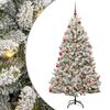 vidaXL &Tau;&epsilon;&chi;&nu;&eta;&tau;ό &Chi;&rho;&iota;&sigma;&tau;&omicron;&upsilon;&gamma;&epsilon;&nu;&nu;&iota;ά&tau;&iota;&kappa;&omicron; &Delta;έ&nu;&tau;&rho;&omicron; 180 cm 300 LED &Theta;&epsilon;&rho;&mu;ό &lambda;&epsilon;&upsilon;&kappa;ό