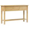 vidaXL Τραπέζι Κονσόλα Corona 114x34,5x73 εκ. από Μασίφ Ξύλο Πεύκου