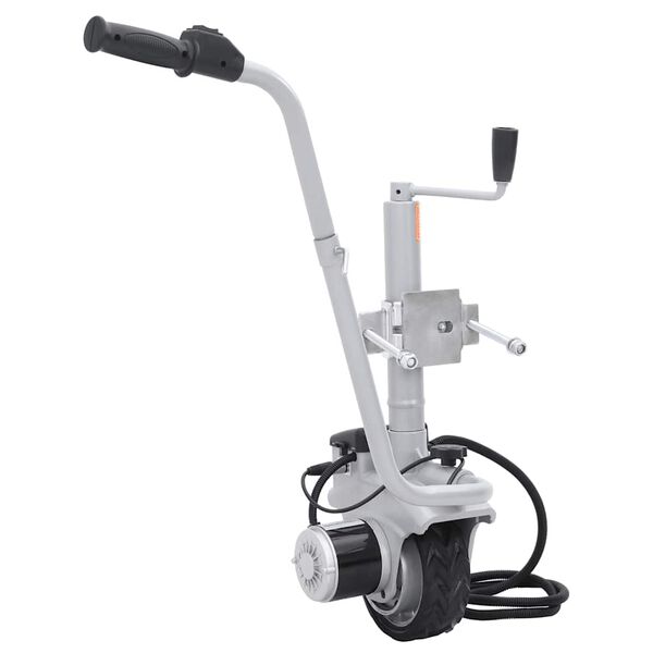 vidaXL Ποδαράκι Τρέιλερ Μηχανοκίνητο 12 V 350 W Αλουμινίου