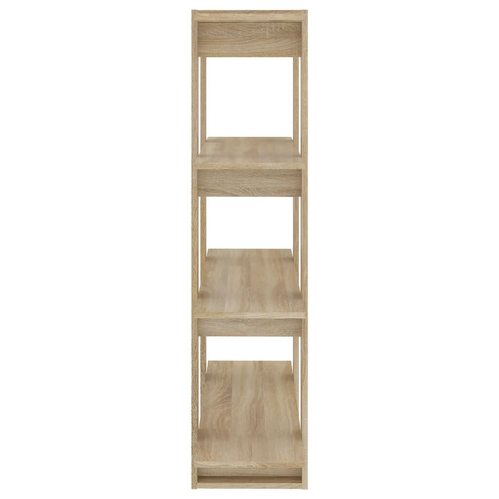 vidaXL Βιβλιοθήκη/Διαχωριστικό Χώρου Sonoma Δρυς 100 x 30 x 123,5 εκ.