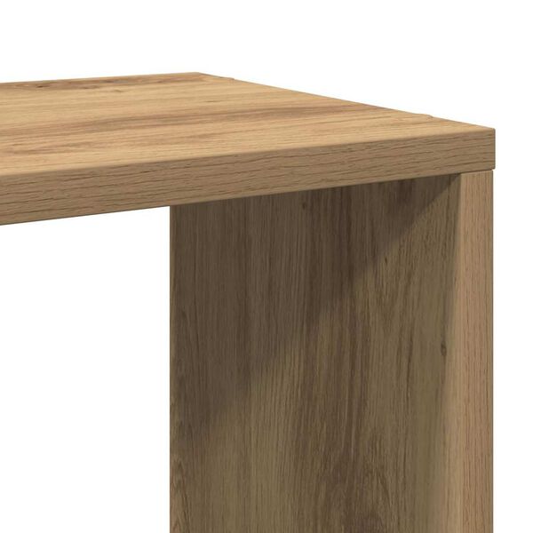 vidaXL Ντουλάπι βιβλίων/διαχωριστικό δωματίου Artisan Oak 100x24x155cm