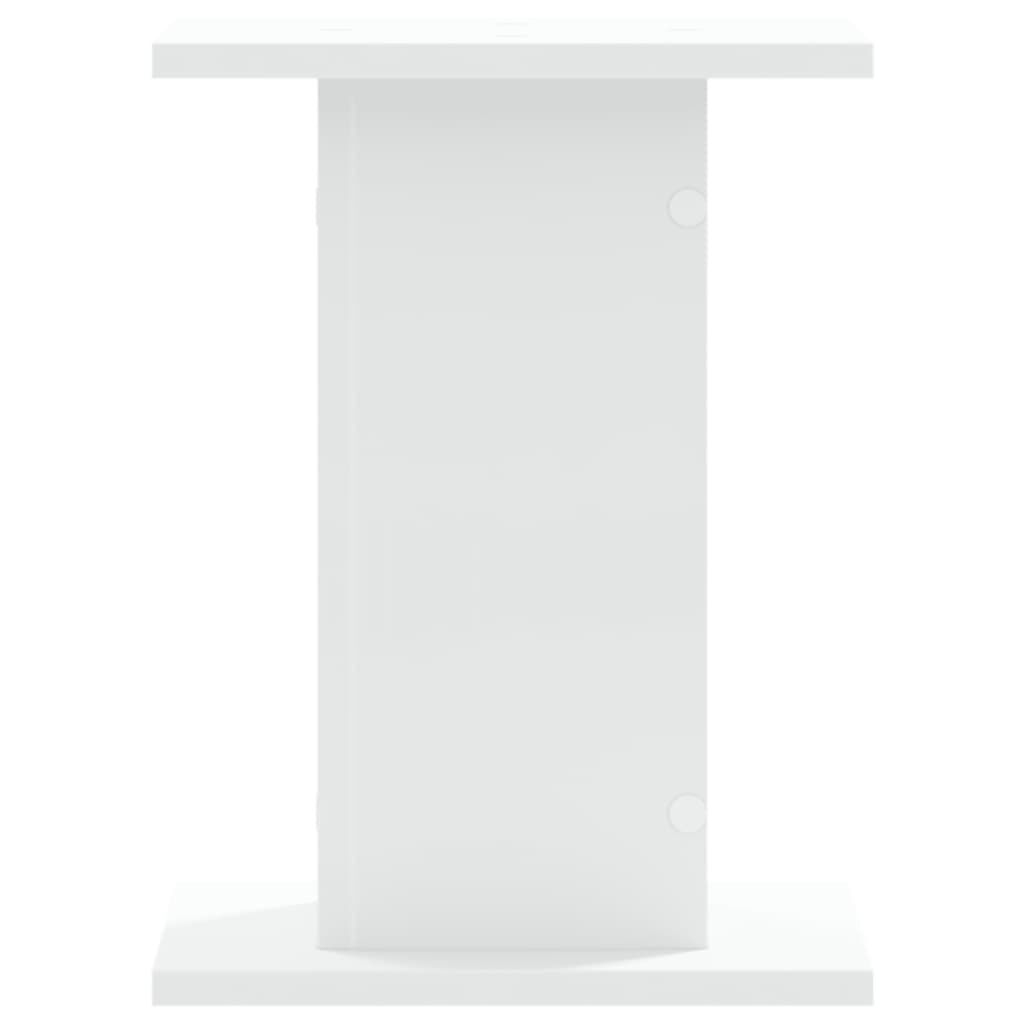 vidaXL Βάσεις Ηχείων 2 Τεμ. Λευκή 30x30x40 εκ. Επεξ. Ξύλο