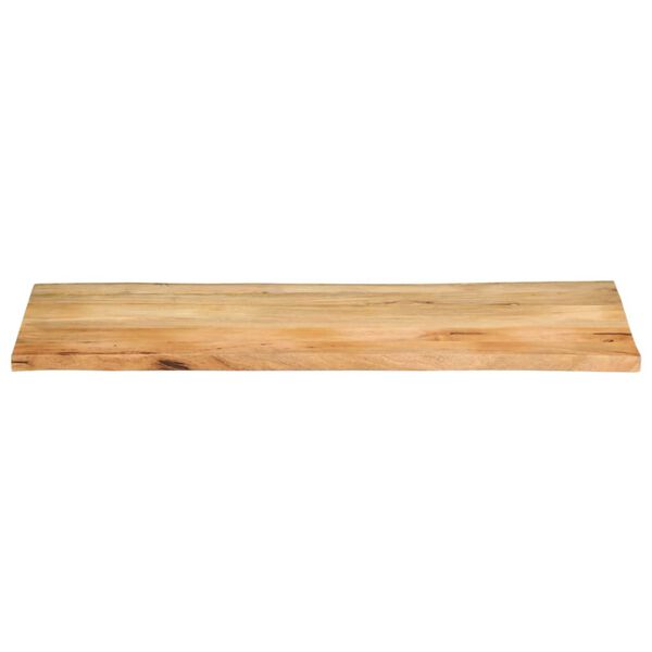 vidaXL Επιφάνεια Τραπεζιού 140x60x3,8 εκ. Live Edge Μασίφ Ξύλο Μάνγκο