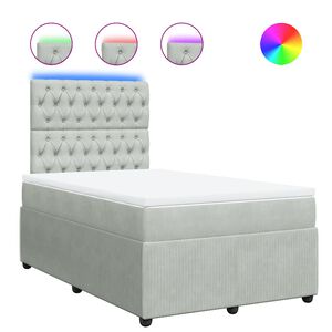 vidaXL &Kappa;&rho;&epsilon;&beta;ά&tau;&iota; Boxspring &mu;&epsilon; &Sigma;&tau;&rho;ώ&mu;&alpha; &Alpha;&nu;&omicron;&iota;&chi;&tau;ό &Gamma;&kappa;&rho;&iota; 120x190 &epsilon;&kappa;. &Beta;&epsilon;&lambda;&omicron;ύ&delta;&iota;&nu;&omicron;