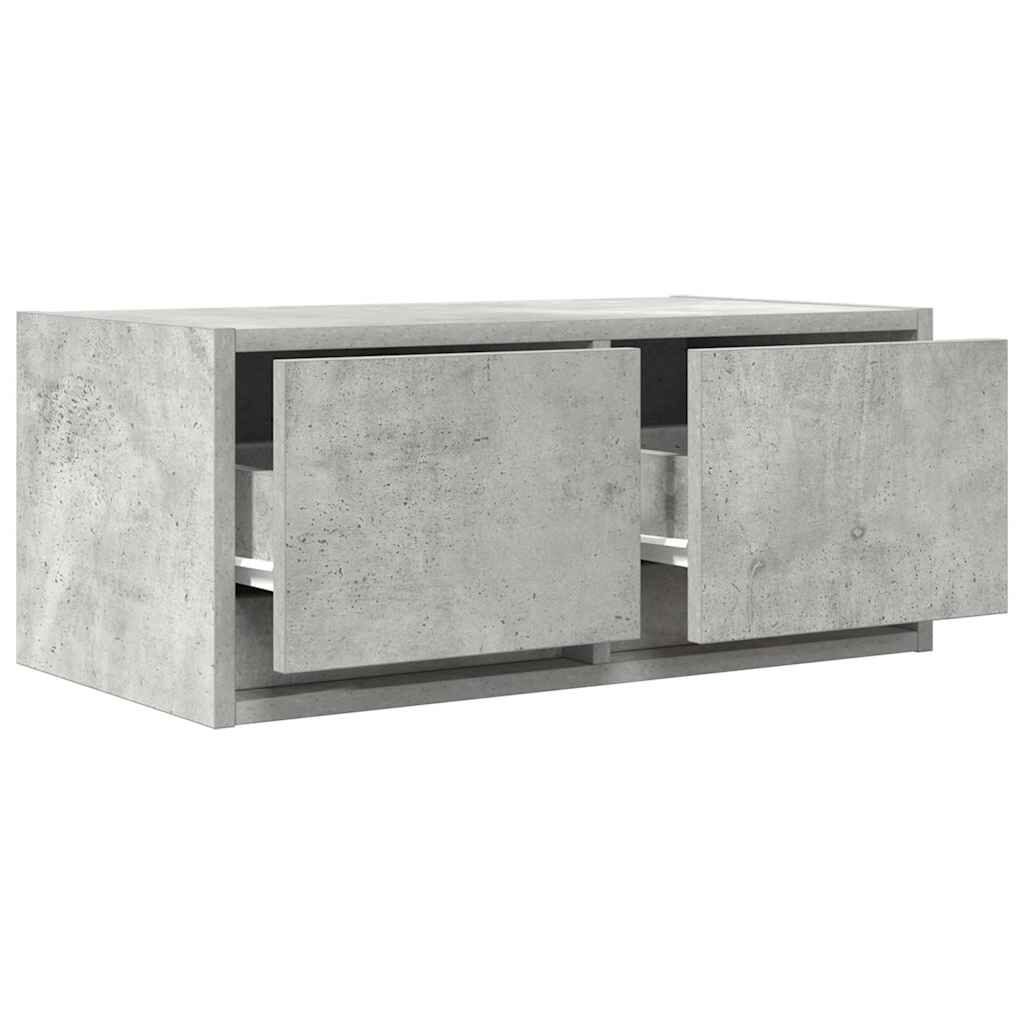 vidaXL Έπιπλο Τηλεόρασης Γκρι μπετόν 60x31x25,5 εκ. Επεξεργασμένο Ξύλο
