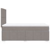 vidaXL &Kappa;&rho;&epsilon;&beta;ά&tau;&iota; Boxspring &mu;&epsilon; &Sigma;&tau;&rho;ώ&mu;&alpha; Taupe 90x190 &epsilon;&kappa;.&Upsilon;&phi;&alpha;&sigma;&mu;ά&tau;&iota;&nu;&omicron;