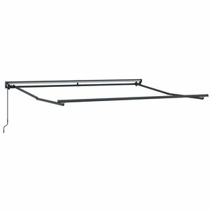 vidaXL Σκελετός Τέντας Ανθρακί 3,5 x 2,5 μ