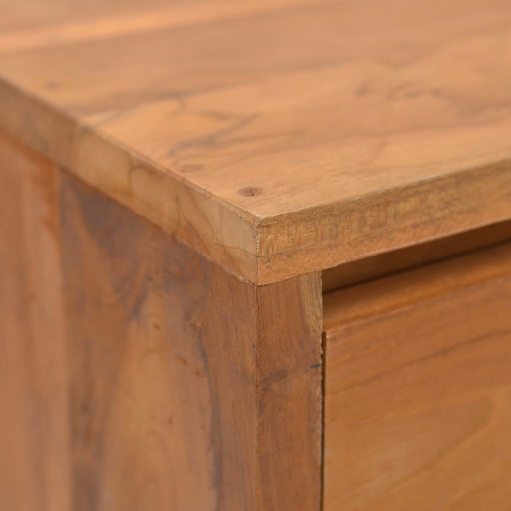 vidaXL Κομοδίνο 20 x 35 x 50 εκ. από Μασίφ Ξύλο Teak