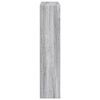 vidaXL Πλαίσιο Τζακιού Γκρι Sonoma 81x18x82 εκ. από Επεξ. Ξύλο