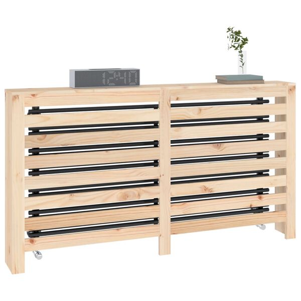 vidaXL Κάλυμμα Καλοριφέρ 153x19x84 εκ. από Μασίφ Ξύλο Πεύκου