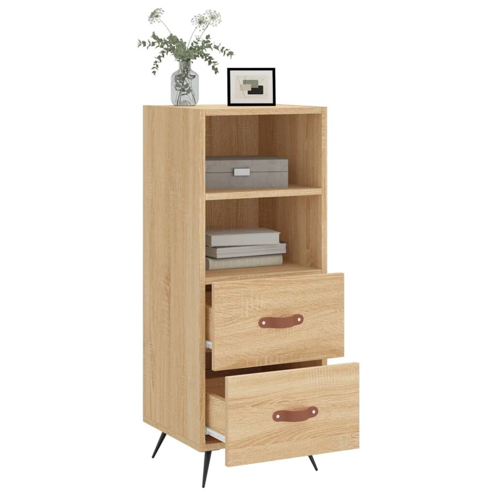 vidaXL Ντουλάπι Sonoma Δρυς 34,5x34x90 εκ. από Επεξεργασμένο Ξύλο