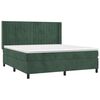 vidaXL &Kappa;&rho;&epsilon;&beta;ά&tau;&iota; Boxspring &mu;&epsilon; &Sigma;&tau;&rho;ώ&mu;&alpha; &Sigma;&kappa;&omicron;ύ&rho;&omicron; &Pi;&rho;ά&sigma;&iota;&nu;&omicron; 180x200&epsilon;&kappa;. &Beta;&epsilon;&lambda;&omicron;ύ&delta;&iota;&nu;&omicron;