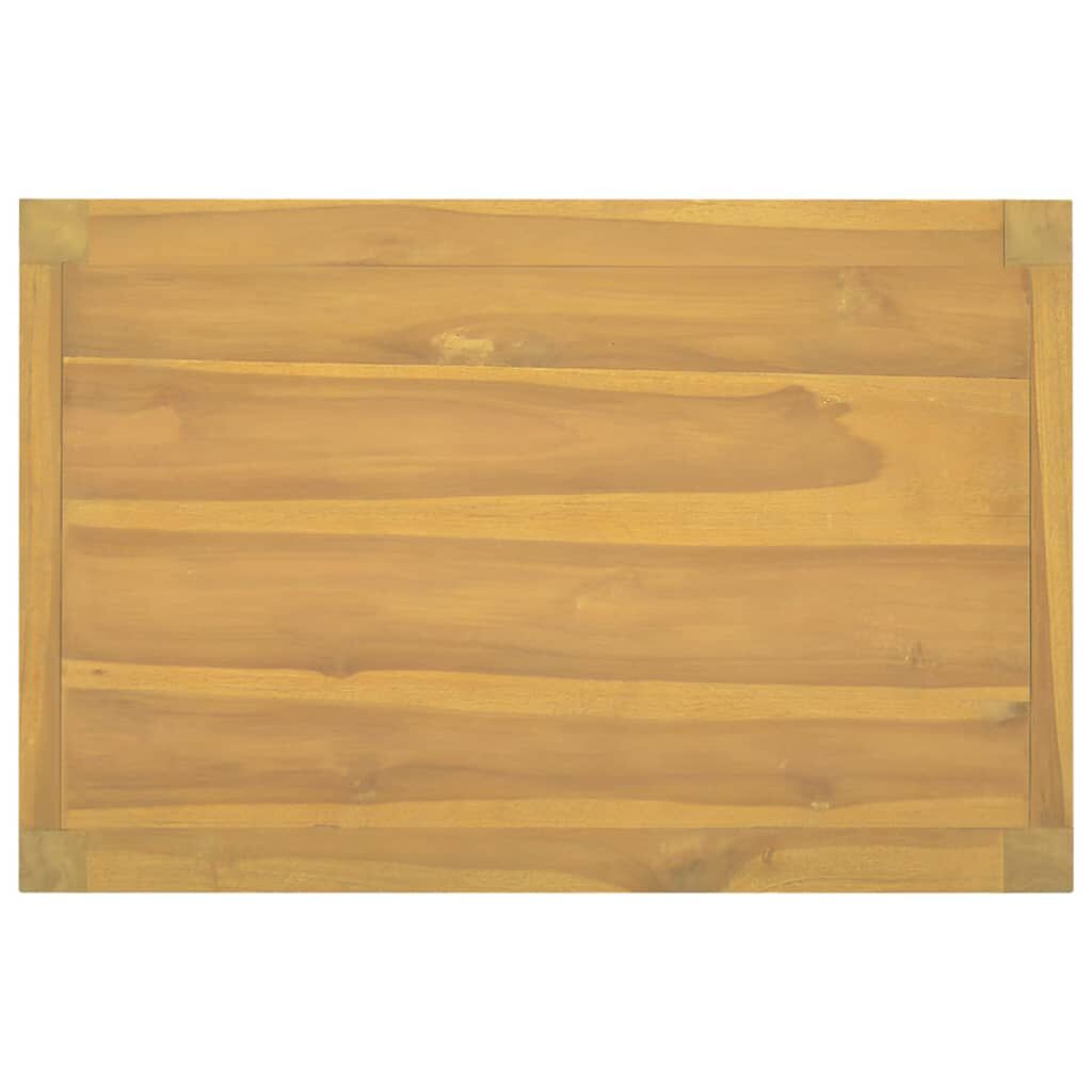 vidaXL Έπιπλο Μπάνιου 60x40x75 εκ. από Μασίφ Ξύλο Teak