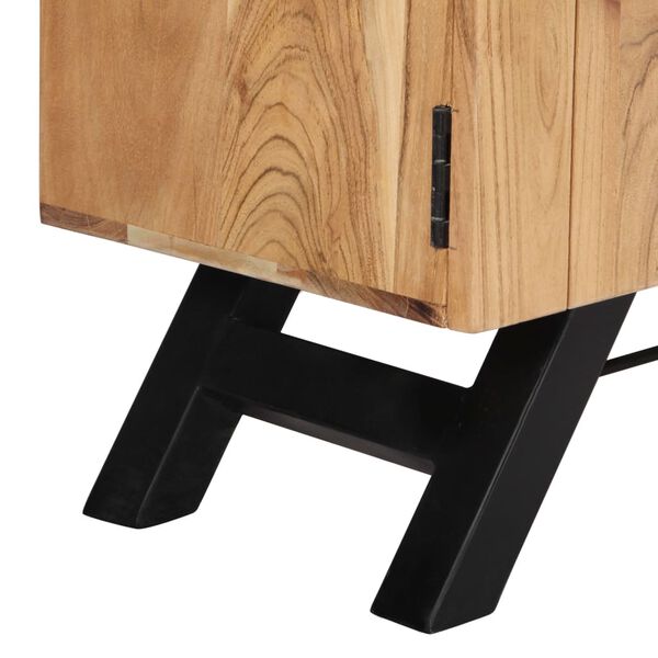vidaXL Έπιπλο Τηλεόρασης 140 x 30 x 45 εκ. από Μασίφ Ξύλο Ακακίας