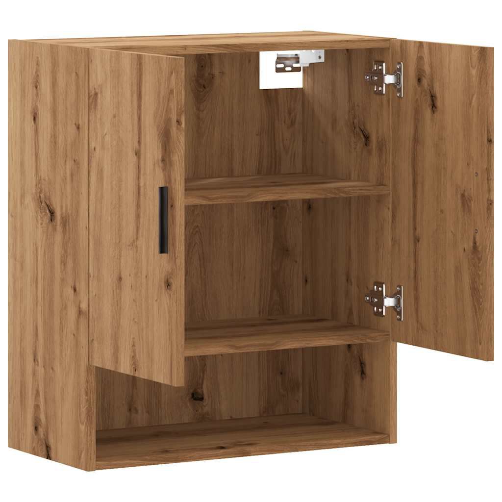 vidaXL Ντουλάπι Τοίχου τεχνίτης Δρυς 60x31x70 εκ. Επεξεργασμένο Ξύλο