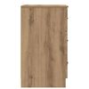 vidaXL Κομοδίνο artisan δρυς 38 x 38 x 66 εκ Επεξεργασμένο ξύλο