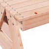 vidaXL Τραπέζι Πικνίκ για Παιδιά 88x122x58εκ. Μασίφ Ξύλο Ψευδοτσούγκας