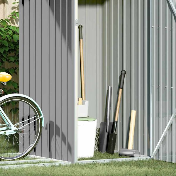 vidaXL &Upsilon;&pi;ό&sigma;&tau;&epsilon;&gamma;&omicron; &Xi;ύ&lambda;&omega;&nu;/&Alpha;&pi;&omicron;&theta;ή&kappa;&eta; &Kappa;ή&pi;&omicron;&upsilon; &Gamma;&kappa;&rho;&iota; 245x98x159 &epsilon;&kappa;. &Gamma;&alpha;&lambda;&beta;. &Alpha;&tau;&sigma;ά&lambda;&iota;