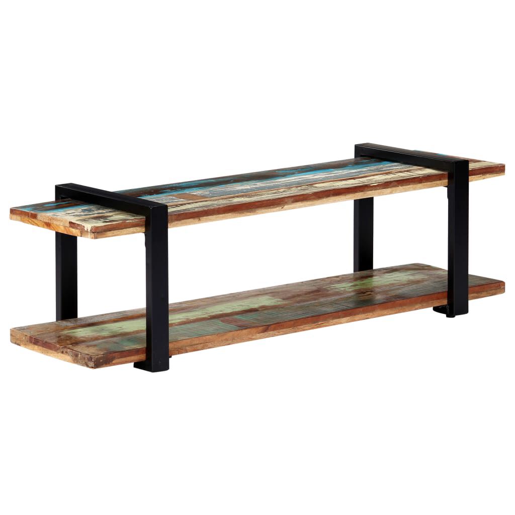 vidaXL Έπιπλο Τηλεόρασης 130 x 40 x 40 εκ. από Μασίφ Ανακυκλωμένο Ξύλο