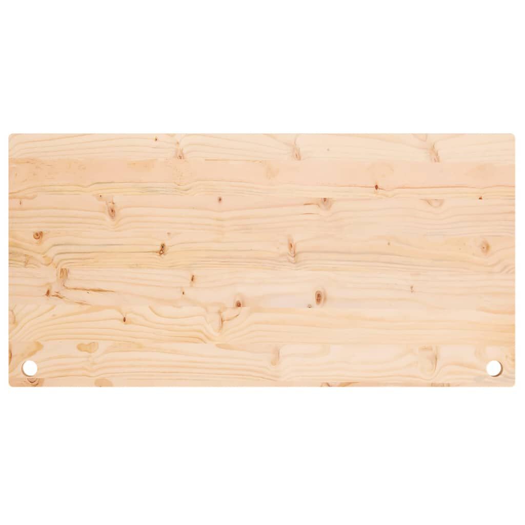 vidaXL Επιφάνεια Γραφείου 100 x 60 x 2,5 εκ. από Μασίφ Ξύλο Πεύκου