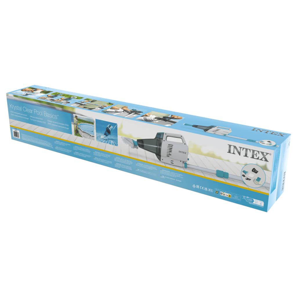 Intex Σκούπα Καθαρισμού Πισίνας & Σπα Επαναφορτιζόμενη Λευκή