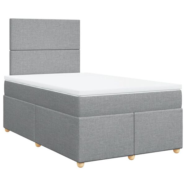 vidaXL &Kappa;&rho;&epsilon;&beta;ά&tau;&iota; Boxspring &mu;&epsilon; &Sigma;&tau;&rho;ώ&mu;&alpha; &Alpha;&nu;&omicron;&iota;&chi;&tau;ό &Gamma;&kappa;&rho;&iota; 120x200 &epsilon;&kappa;. &Upsilon;&phi;&alpha;&sigma;&mu;ά&tau;&iota;&nu;&omicron;