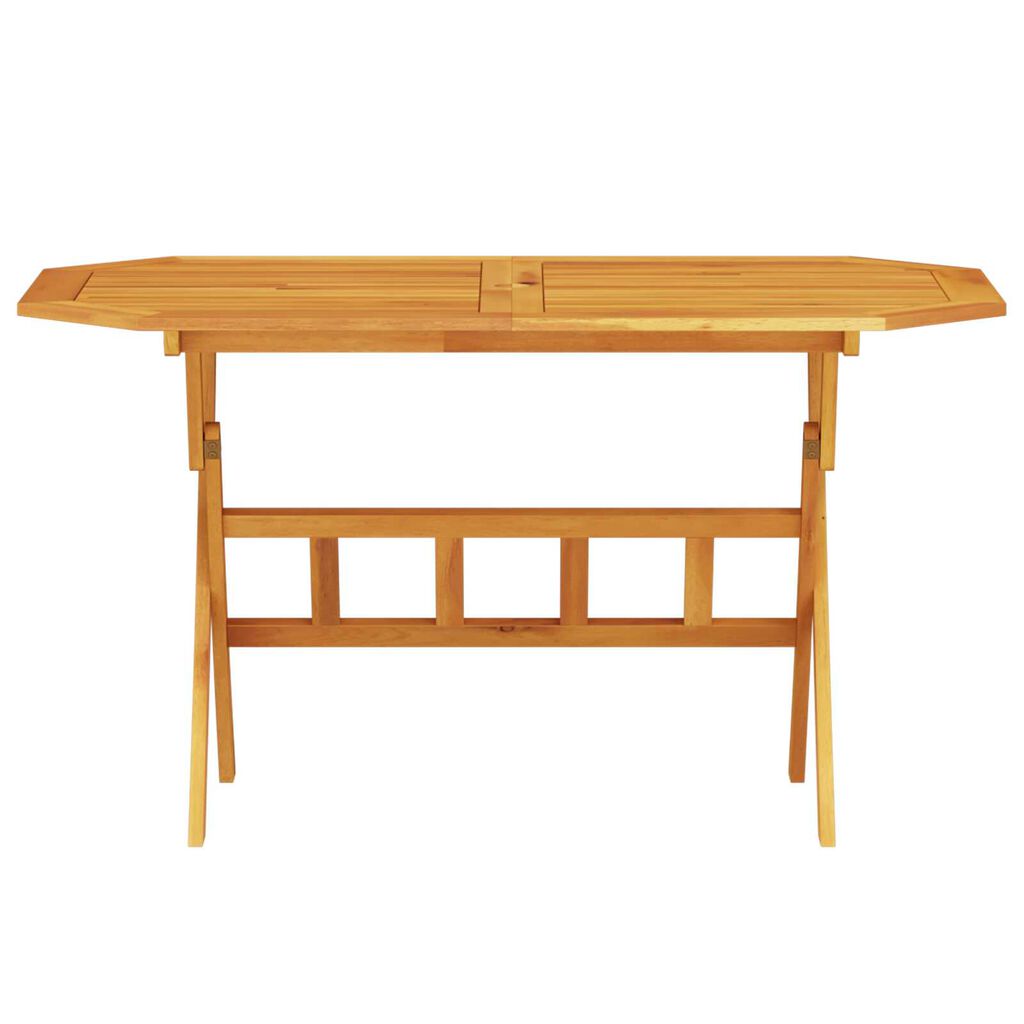 vidaXL Σετ Εξωτερικού Φαγητού 7 pcs Καστανό 135 x 85 x 75 εκ.