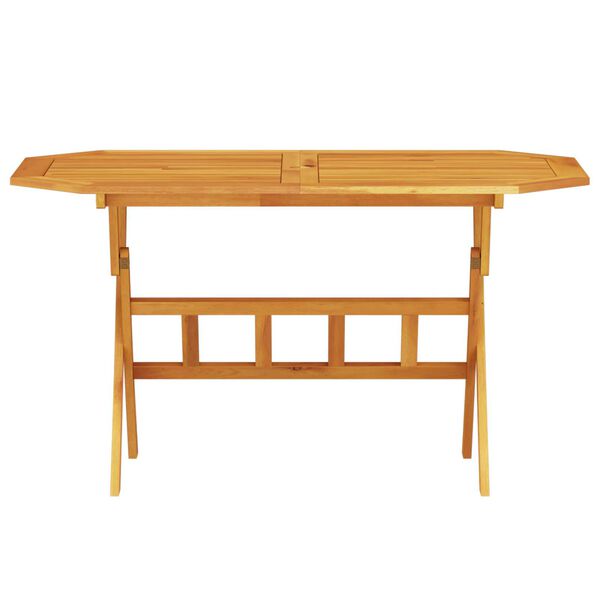 vidaXL Σετ Εξωτερικού Φαγητού 7 pcs Καστανό 135 x 85 x 75 εκ.