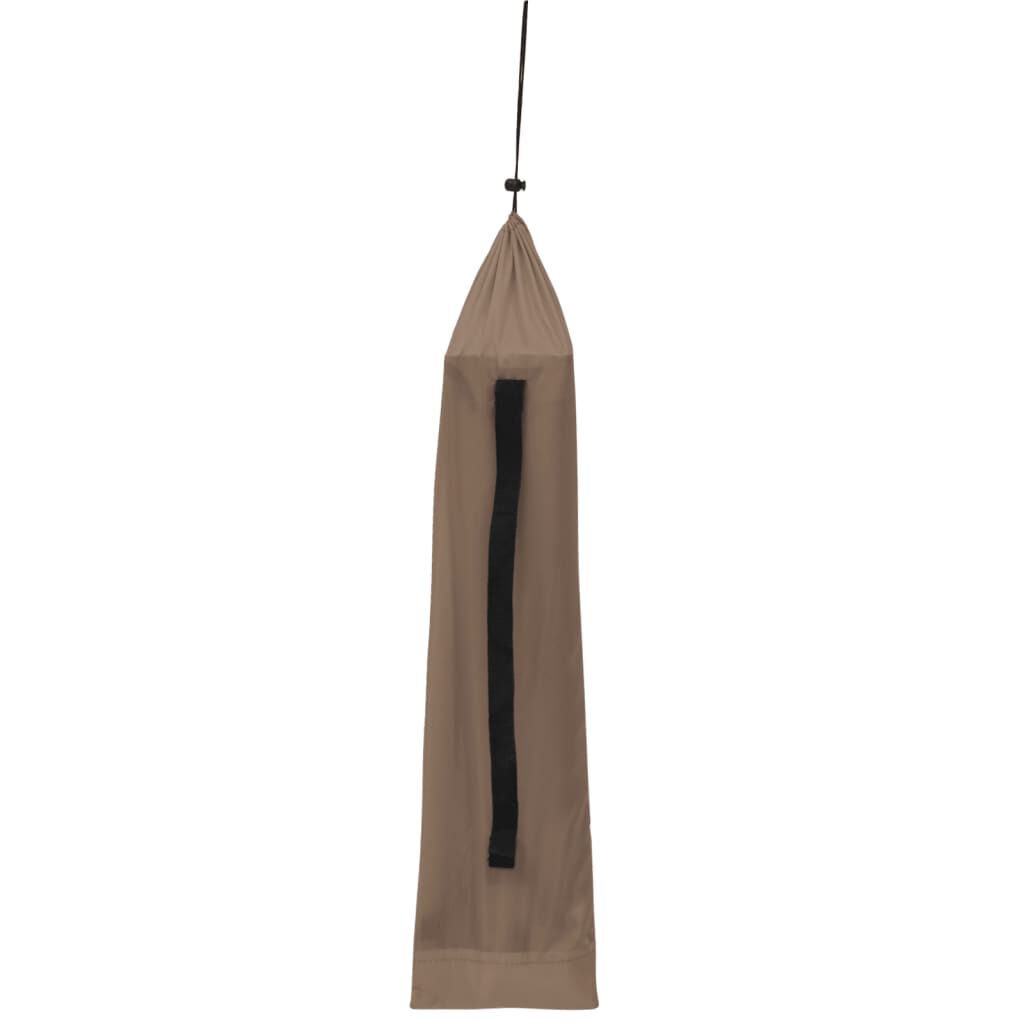 vidaXL Κρεβάτι Κάμπινγκ Χρώμα Taupe 180x60x19εκ. Ύφασμα Oxford/Ατσάλι