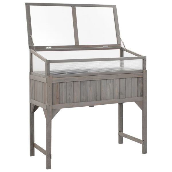 vidaXL &Gamma;&lambda;ά&sigma;&tau;&rho;&alpha; &Upsilon;&pi;&epsilon;&rho;&upsilon;&psi;&omega;&mu;έ&nu;&eta; &mu;&epsilon; &Theta;&epsilon;&rho;&mu;&omicron;&kappa;ή&pi;&iota;&omicron; 120x54x120 &epsilon;&kappa;. &Xi;ύ&lambda;&omicron; &Epsilon;&lambda;ά&tau;&eta;&sigmaf;