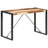 vidaXL Τραπεζαρία 120x60x75 εκ. από Μασίφ Ξύλο